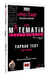 2024 ÖABT Lise Matematik Öğretmenliği Yaprak Test - 1