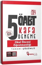 2024 ÖABT Okul Öncesi Öğretmenliği 5 Kafa Deneme Çözümlü - 1