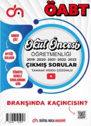 ÖABT Okul Öncesi Öğretmenliği Son Beş Yıl Çıkmış Sorular Tamamı Video Çözümlü - 1