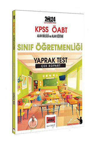 2024 ÖABT Sınıf Öğretmenliği Çek Kopart Yaprak Test - 1