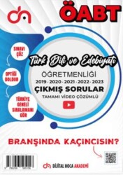 ÖABT Türk Dili ve Edebiyatı Öğretmenliği Son Beş Yıl Çıkmış Sorular Tamamı Video Çözümlü - 1