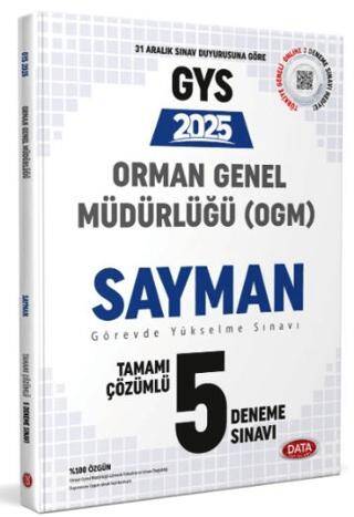 Orman Genel Müdürlüğü Sayman Görevde Yükselme Sınavı Tamamı Çözümlü 5 Deneme - 1