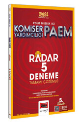 2024 Polis Meslek İçi PAEM Komiser Yardımcılığı Radar 5 Deneme - 1