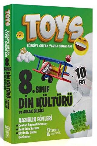 2024 Toys 8. Sınıf Din Kültürü ve Ahlak Bilgisi Hazırlık Föyleri - 1