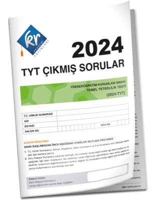 2024 TYT Çıkmış Sorular Tıpkı Basım Kitapçığı - 1