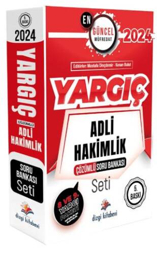 2024 Yargıç Adli Hakimlik Çözümlü Soru Bankası Seti - 1