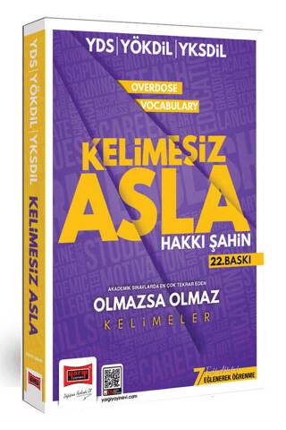 2024 YDS YÖKDİL YKSDİL Overdose Vocabulary Kelimesiz Asla - 1