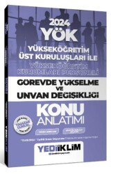 2024 YÖK Görevde Yükselme ve Unvan Değişikliği Konu Anlatımı - 1