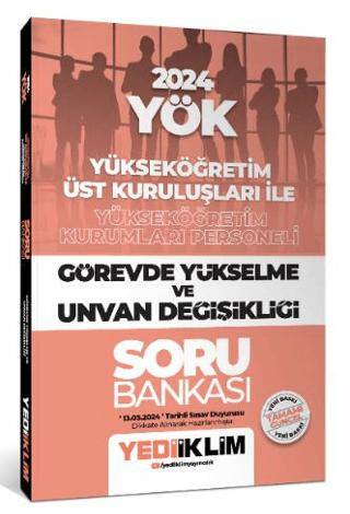 2024 YÖK Görevde Yükselme ve Unvan Değişikliği Soru Bankası - 1