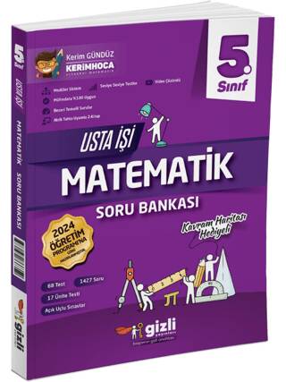 2025 5. Sınıf Matematik Usta Işi Soru Bankası + Kavram Haritası - 1