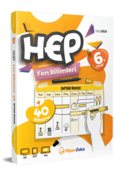 2025 6. Sınıf Haftalık HEP Fen Bilimleri 40 Deneme - 1