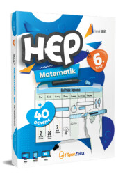 2025 6. Sınıf Haftalık HEP Matematik 40 Deneme - 1