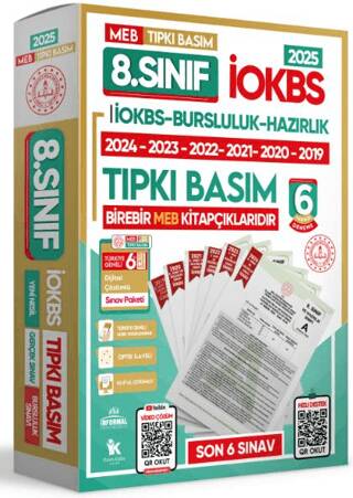 2025 8. Sınıf İOKBS Tıpkı Basım 6 Fasikül Deneme - 1