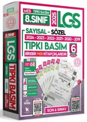 2025 8. Sınıf LGS Sayısal - Sözel Tıpkı Basım 6 Fasikül Deneme - 1