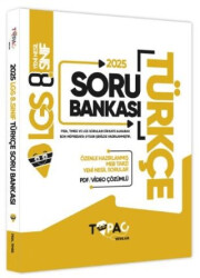 2025 8.Sınıf LGS Türkçe Yeni Nesil Soru Bankası PDF-Video Çözümlü - 1