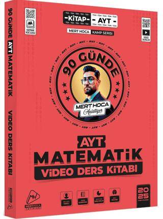 2025 90 Günde AYT Matematik Kampı Video Ders Kitabı - 1