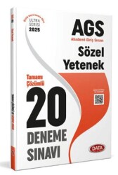 2025 AGS Sözel Yetenek Tamamı Çözümlü 20 Deneme Sınavı - 1