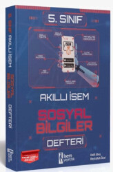 2025 Akıllı İsem 5. Sınıf Sosyal Bilgiler Defter - 1