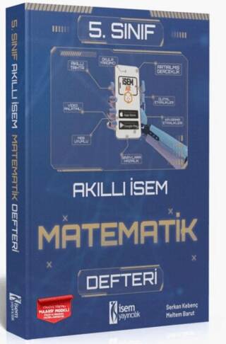 2025 Akıllı İsem 5.Sınıf Matematik Defter - 1