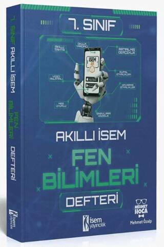 2025 Akıllı İsem 7. Sınıf Fen Bilimleri Defteri - 1