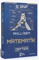 2025 Akıllı İsem 8. Sınıf Matematik Defteri - 1