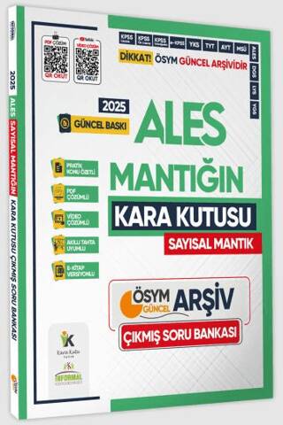 2025 ALES Sayısal Mantığın Kara Kutusu Konu Özetli Dijital Çözümlü ÖSYM Çıkmış Soru Havuzu Bankası - 1