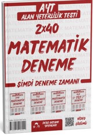 2025 AYT Matematik Deneme Tamamı Video Çözümlü - 1