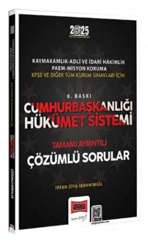 2025 Cumhurbaşkanlığı Hükümet Sistemi Çözümlü Sorular - 1