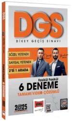 2025 DGS Sayısal-Sözel 2`si Bir Arada Fasikül Fasikül 6 Deneme Tamamı Video Çözümlü - 1