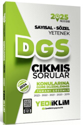 2025 DGS Sayısal-Sözel Yetenek Tamamı Çözümlü Konularına Göre Çıkmış Sorular - 1