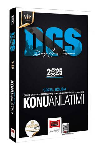 2025 DGS VİP Sözel Yetenek Konu Anlatımı - 1