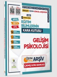 2025 Eğitim Bilimlerinin Kara Kutusu GELİŞİM Psikolojisi Konu Özetli Dijital Çözümlü Soru Bankası - 1