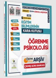 2025 Eğitim Bilimlerinin Kara Kutusu ÖĞRENME PSİKOLOJİSİ Konu Özetli Dijital Çözümlü Soru Bankası - 1