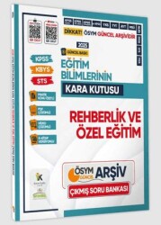 2025 Eğitim Bilimlerinin Kara Kutusu REHBERLİK ve ÖZEL ÖĞRETİM Konu Özetli D. Çözümlü Soru Bankası - 1