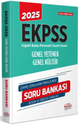 2025 EKPSS Genel Yetenek - Genel Kültür Soru Bankası - 1