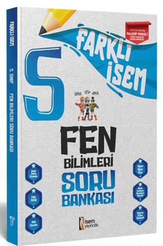 2025 Farklı İsem 5. Sınıf Fen Bilimleri Soru Bankası - 1