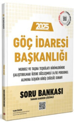 2025 Göç İdaresi Başkanlığı Sözleşmeli Personel Alım Sınavı Soru Bankası - 1