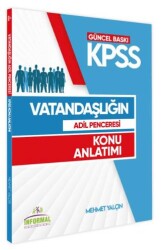 2025 İnformal Yayınları KPSS Vatandaşlığın Adil Penceresi Konu Anlatım Kitabı Görsel-Pratik Notlar - 1