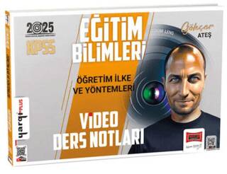 2025 KPSS Eğitim Bilimleri Öğretim İlke ve Yöntemleri Video Ders Notları - 1