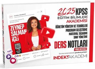 2025 KPSS Eğitim Bilimleri Öğretim Yöntem ve Teknikleri, Program Geliştirme Video Ders Notları - 1