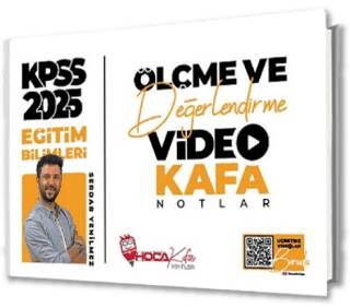 2025 KPSS Eğitim Bilimleri Ölçme ve Değerlendirme Video Kafa Notlar - 1