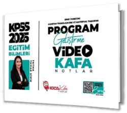 2025 KPSS Eğitim Bilimleri Program Geliştirme Video Kafa Notlar - 1