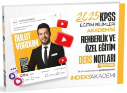 2025 KPSS Eğitim Bilimleri Rehberlik ve Özel Eğitim Video Ders Notları - 1