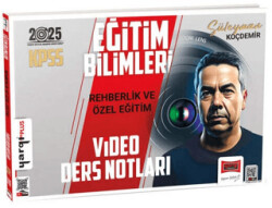 2025 KPSS Eğitim Bilimleri Rehberlik ve Özel Eğitim Video Ders Notları - 1