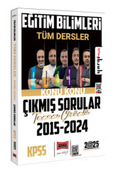 2025 KPSS Eğitim Bilimleri Tüm Dersler 2015-2024 Tamamı Çözümlü Konu Konu Çıkmış - 1