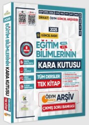 2025 KPSS Eğitim Bilimlerinin Kara Kutusu Tüm Dersler Tek Kitap Çözümlü Soru Bankası - 1