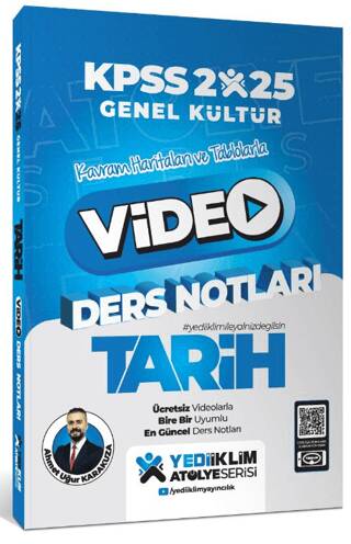 2025 KPSS Genel Kültür Atölye Tarih Video Ders Notları - 1