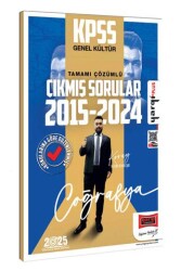 2025 KPSS Genel Kültür 2015-2024 Coğrafya Konularına Göre Düzenlenmiş Tamamı Çözümlü Çıkmış Sorular - 1