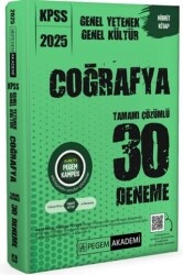 2025 KPSS Genel Yetenek Genel Kültür Coğrafya Tamamı Çözümlü 30 Deneme - 1