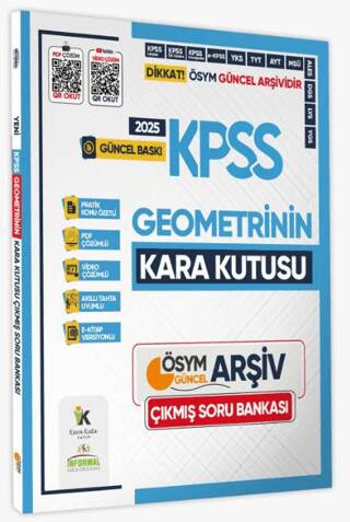 2025 KPSS Geometrinin Kara Kutusu Konu Özetli PDF-Video Çözümlü ÖSYM Çıkmış Soru Havuzu Bankası - 1